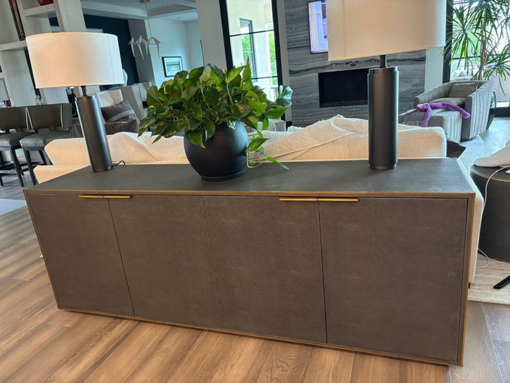 Restoration Hardware Saunderson Shagreen Sideboard - Accepted Offer (36.85% discount)