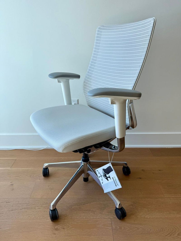 Since no image or full description is provided, I'll generate three distinct, generic alt texts for a chair item, suitable for the "Chairs" category and under 100 characters: