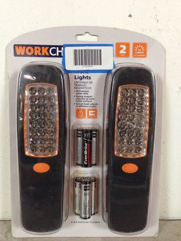 1. Pack of two Reperch LED hand-held lights with batteries included, labeled as category Other.  