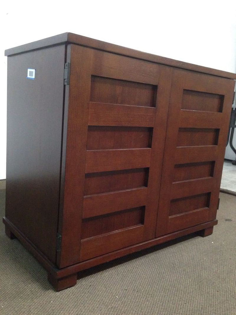 Crate & Barrel Contemporary Morris Collection Entertainment Cabinet