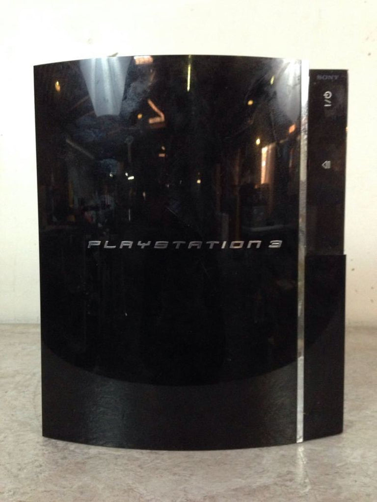 3. Front view of a standalone Sony PlayStation 3 CECHA01 console from the Gaming category, without accessories.