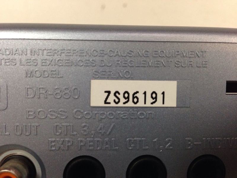 Boss DR-880 Dr. Rhythm