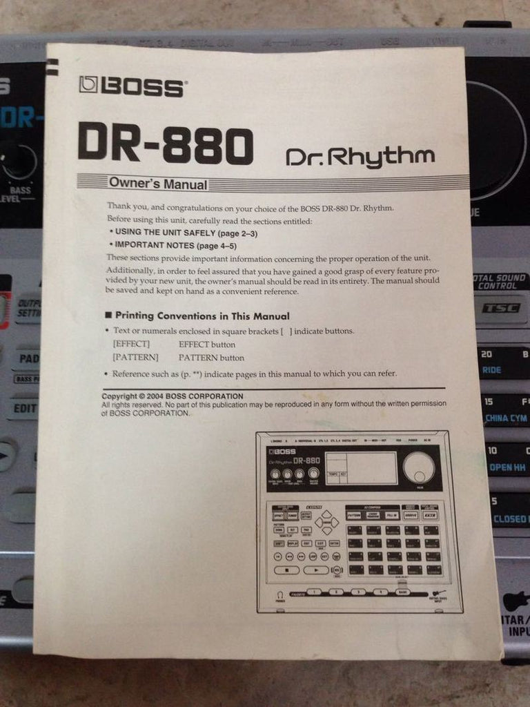 Boss DR-880 Dr. Rhythm