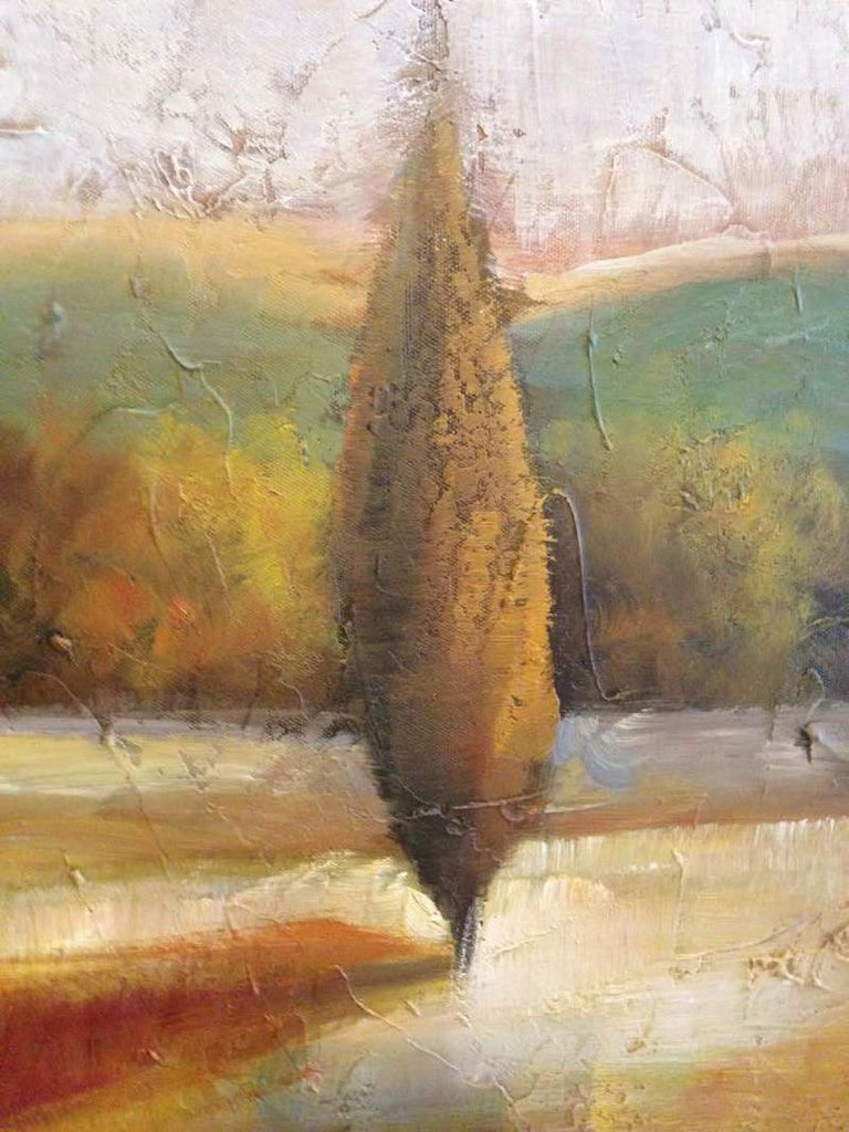 Contemporary Landscape Painting, Oil on canvas, unsigned, unframed
