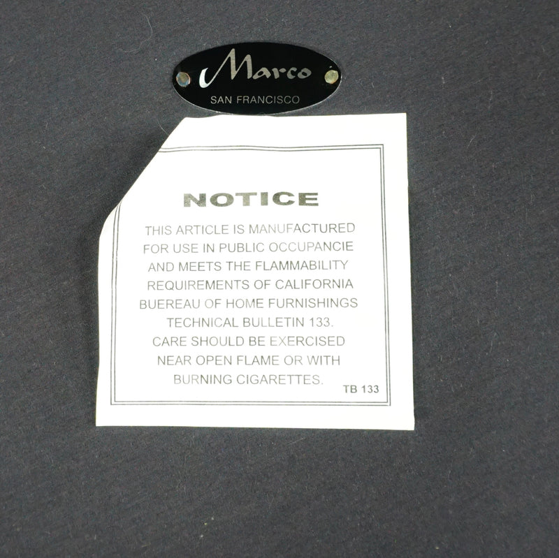 Marco Red Upholstered Leather Ottoman Coffee Table