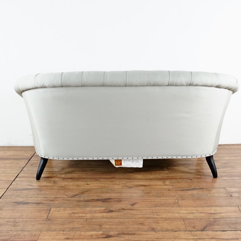 Hd Buttercup White Upholstered Chesterfield Sofa