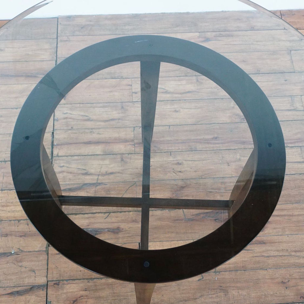 Create & Barrel table and hand-made chairs Dining Set