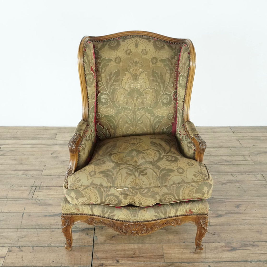 Upholstered Wingback Chair