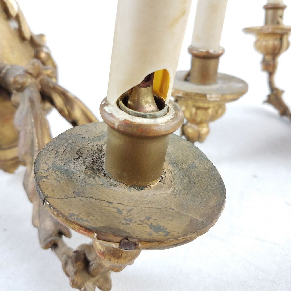 Antique Brass Sconces