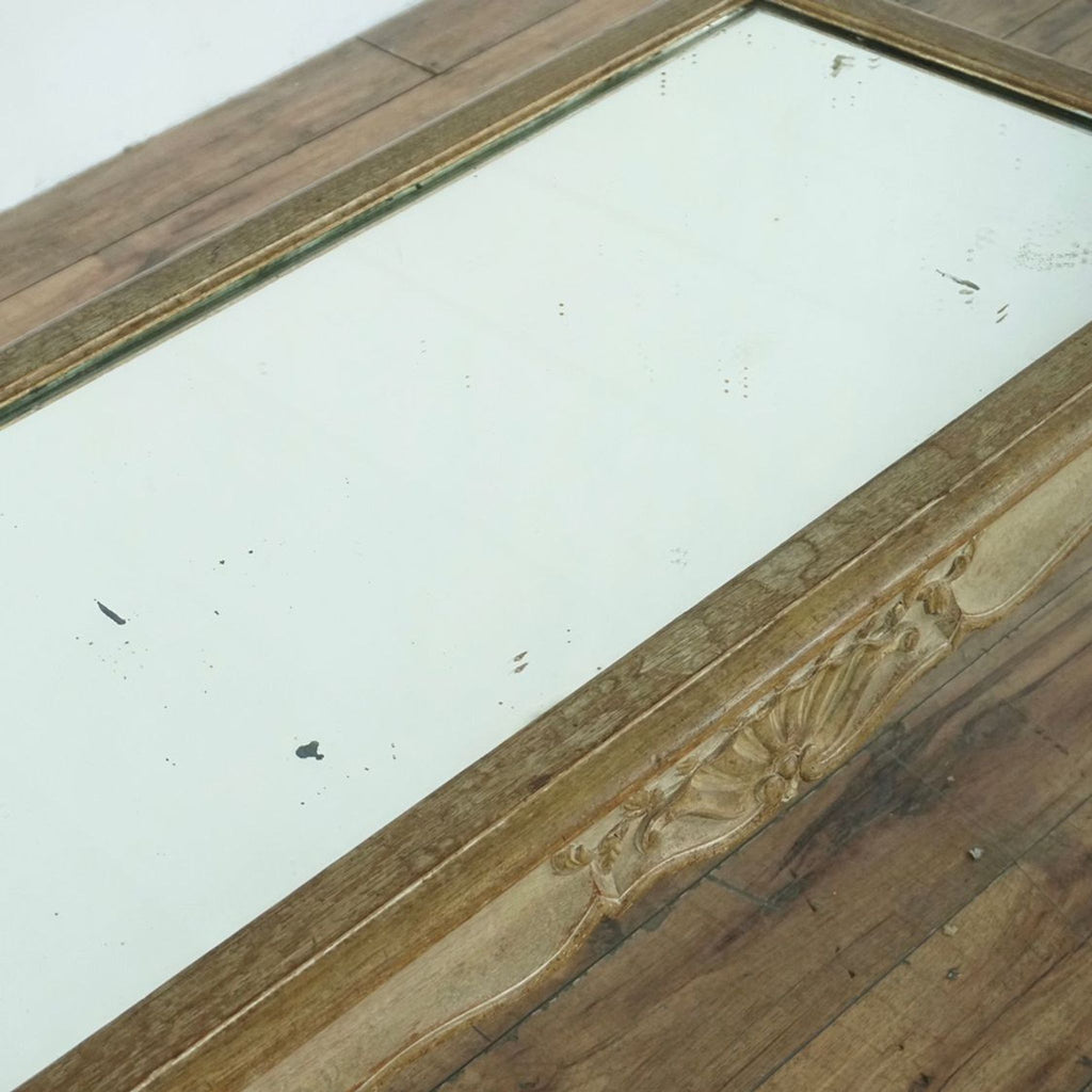 Vintage Mirror Top Coffee Table