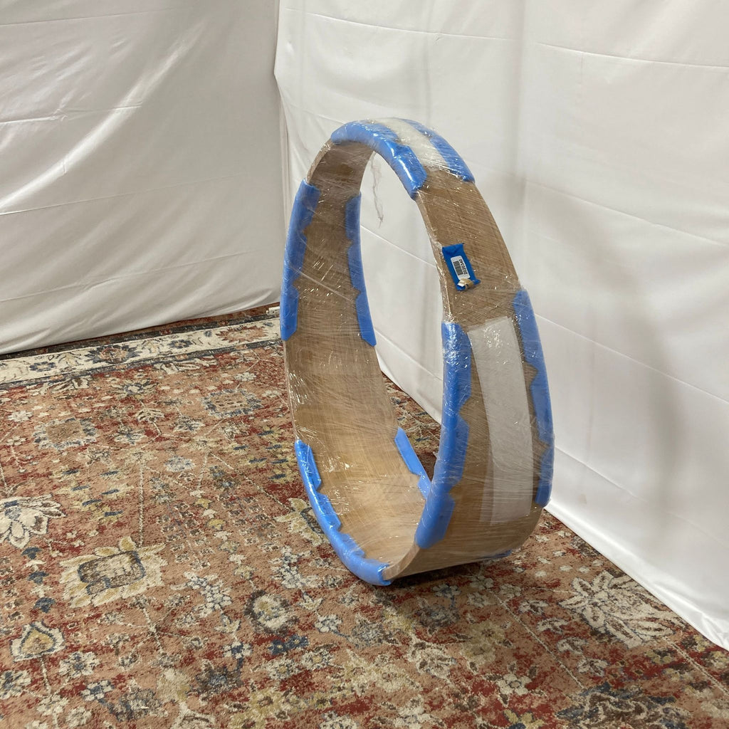 the finished product is ready to be glued to the floor.