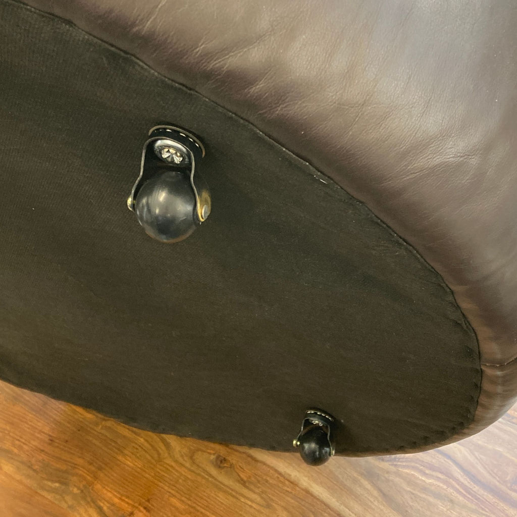 Room & Board Leather Lind Ottoman Or Coffee Table