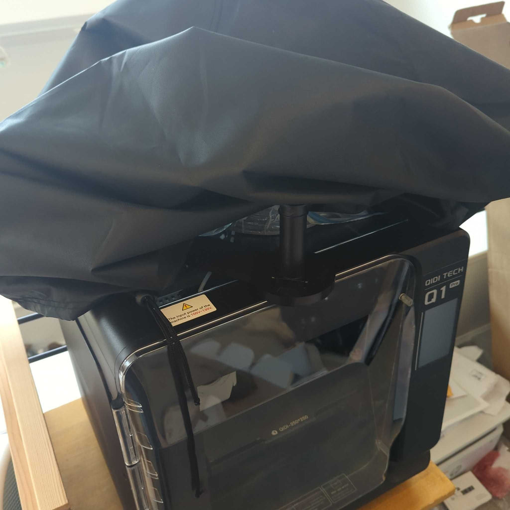 Compact QIDI Q1 Pro 3D printer from 2024, clean and nearly new, for sale in Printer category.  