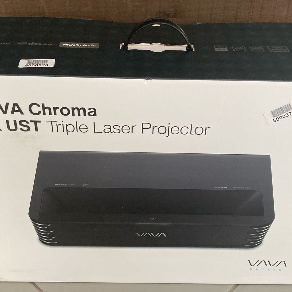 VAVA Chroma 4K UST Triple Laser Projector (Black)