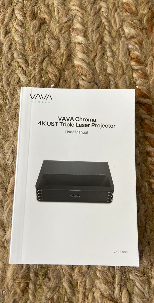 VAVA Chroma 4K UST Triple Laser Projector (Black)