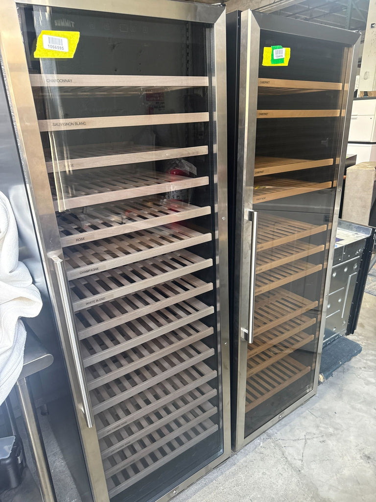 Summit SWC1926 Stainless Steel Wine Refrigerator with Glass Door