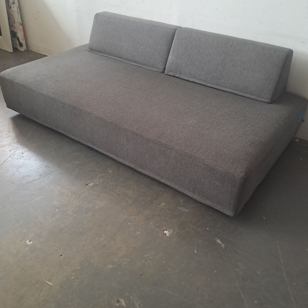 Eilersen Playground Modern Minimalist Gray Sofa with Wide Seating