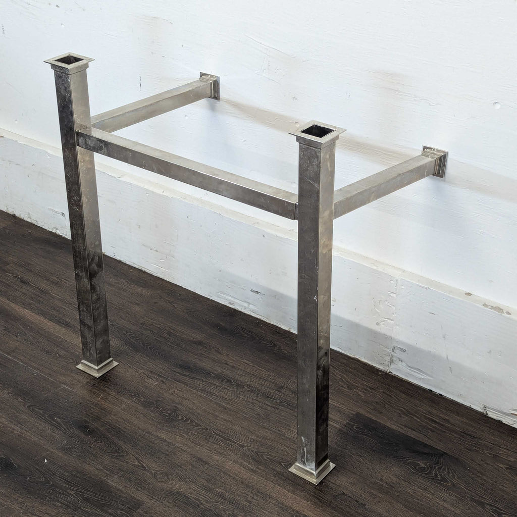 Waterworks Normandy Rectangular Hammered Nickel, Drop-In/Undermount Sink