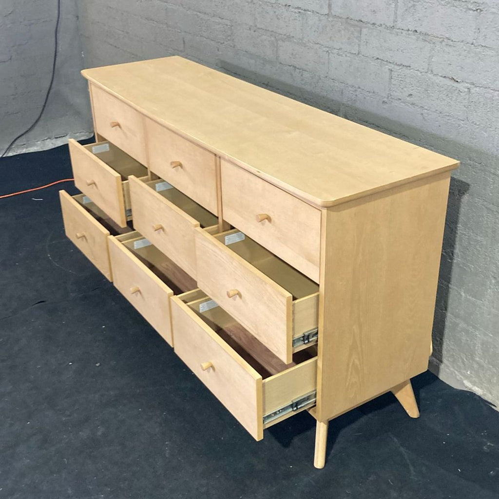 Living Spaces Mariko Natural Wood 34" Dresser