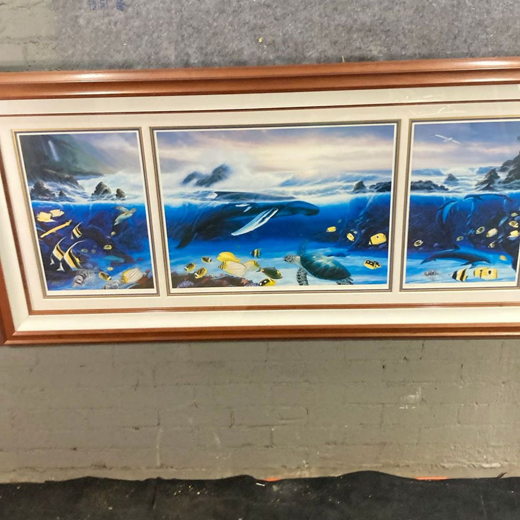 "Ocean Trilogy" Triptych Lithograph by Robert Wyland