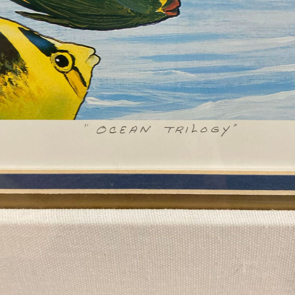 "Ocean Trilogy" Triptych Lithograph by Robert Wyland