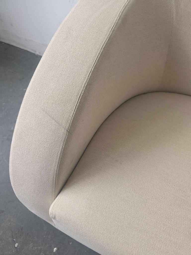 Armani Casa Modern Beige Lounge Chair – Comfortable and Stylish