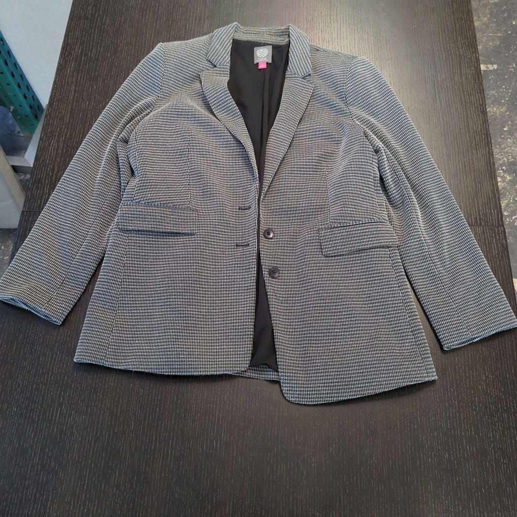 Vince Camuto Women's Houndstooth Blazer, Size 12