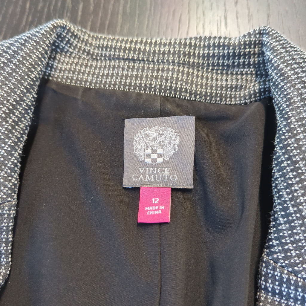 Vince Camuto Women's Houndstooth Blazer, Size 12