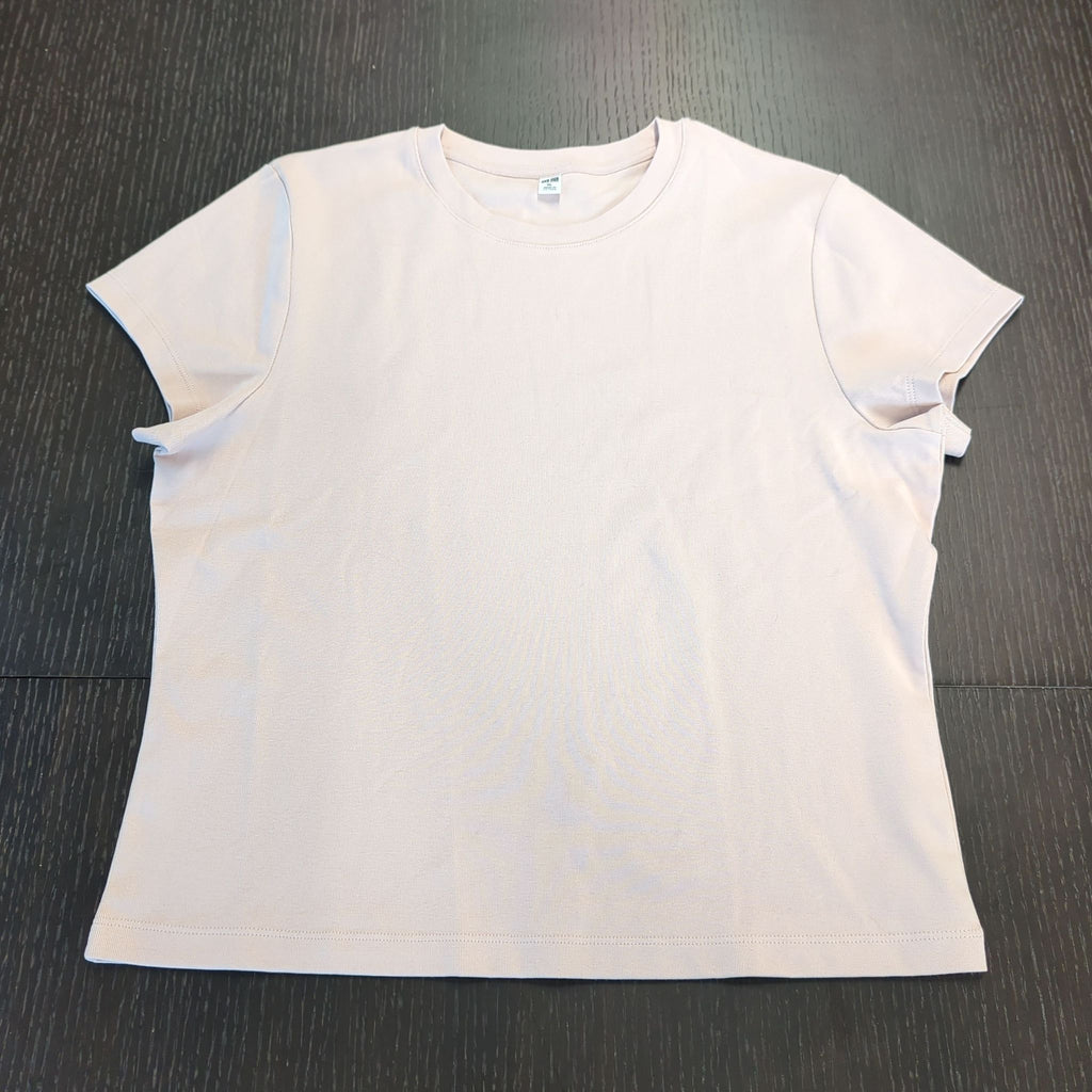 Uniqlo Women's Basic Short Sleeve T-Shirt XL Light Pink