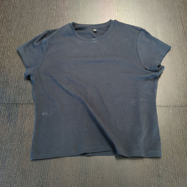 Uniqlo Women's Black Short Sleeve T-Shirt, Size XL