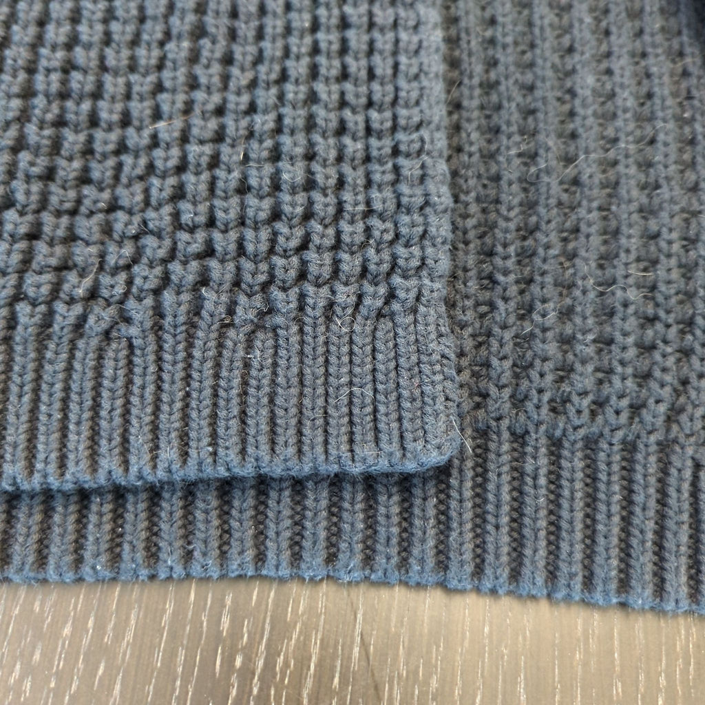 Gap Women's Navy Blue Open Front Chunky Knit Cardigan Sweater M/L