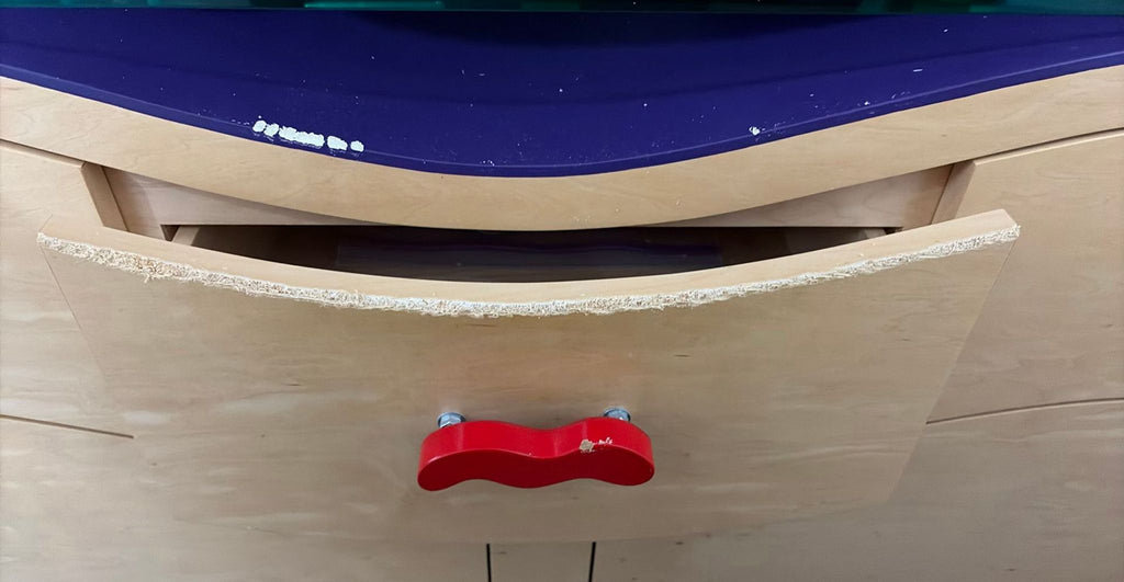 Two-Piece Custom Buffet by Local Artists