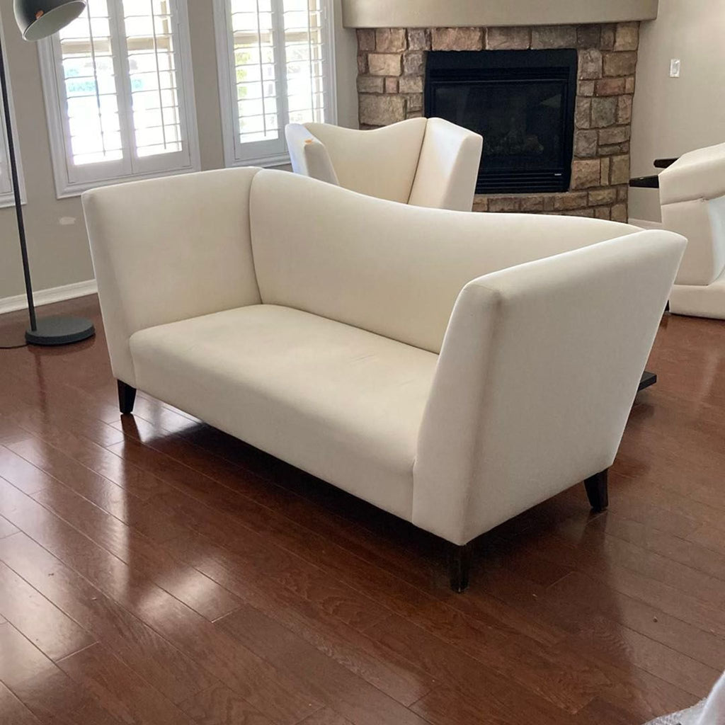 Rachel Ashwell Shabby Chic Couture Cream Loveseat