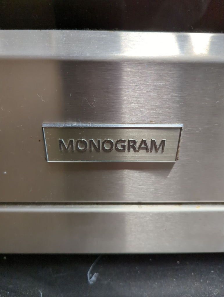 Monogram Professional 36 in. Gas Range with Self Cleaning Convection Oven Stainless Steel