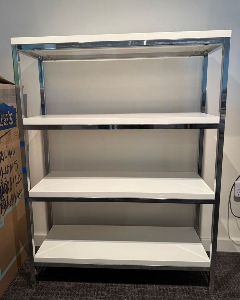 3. Contemporary bookcase by Scandinavian Design with tiered shelves, blending functionality with a modern aesthetic.