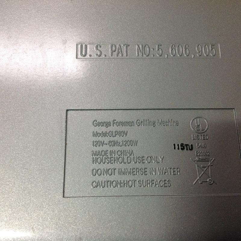 George Foreman Grilling Machine