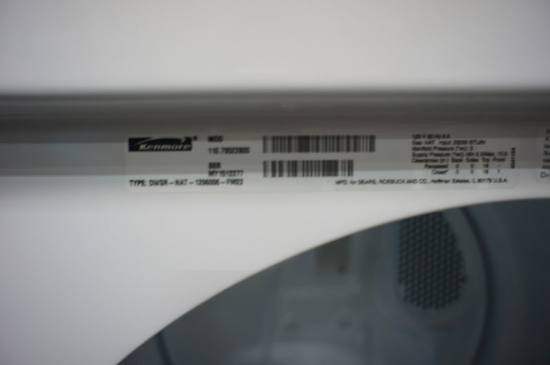 Kenmore Washer & Dryer Set