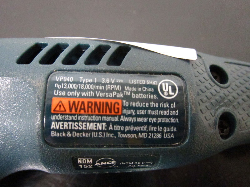 Black & Decker Wizard Rotary Tool