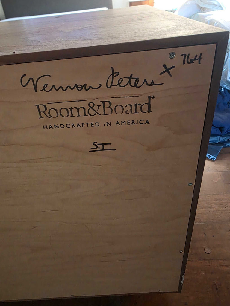 Room & Board Hudson in Walnut Finish Six-Drawer Dresser