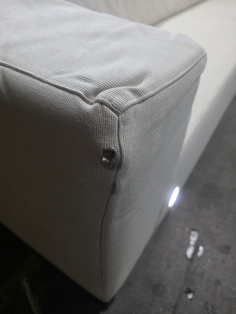 Armani Casa 3-Seat Sofa – Modern Cream Upholstery