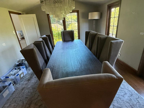 1. Elegant RH Dining set with modern design, featured for $25000 in the Dining Set category.