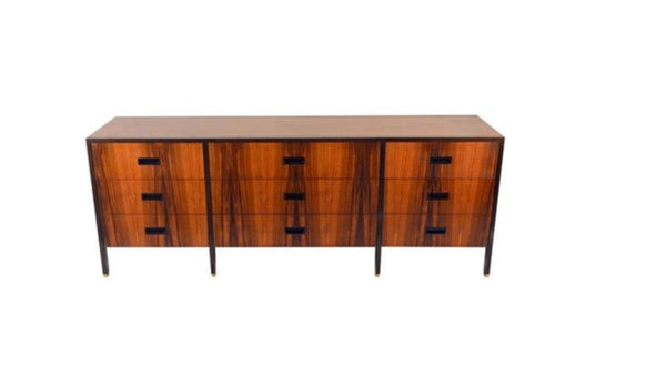 Harvey Probber Mid-Century Modern Sideboard & Credenza with Nine Drawers