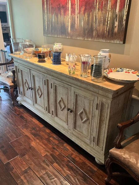 Certainly! Since you haven’t provided the images or the full description, I’ll create three generalized, distinct sample alt texts suitable for a Sideboard & Credenza category. If you provide more context or the images, I can tailor these further.