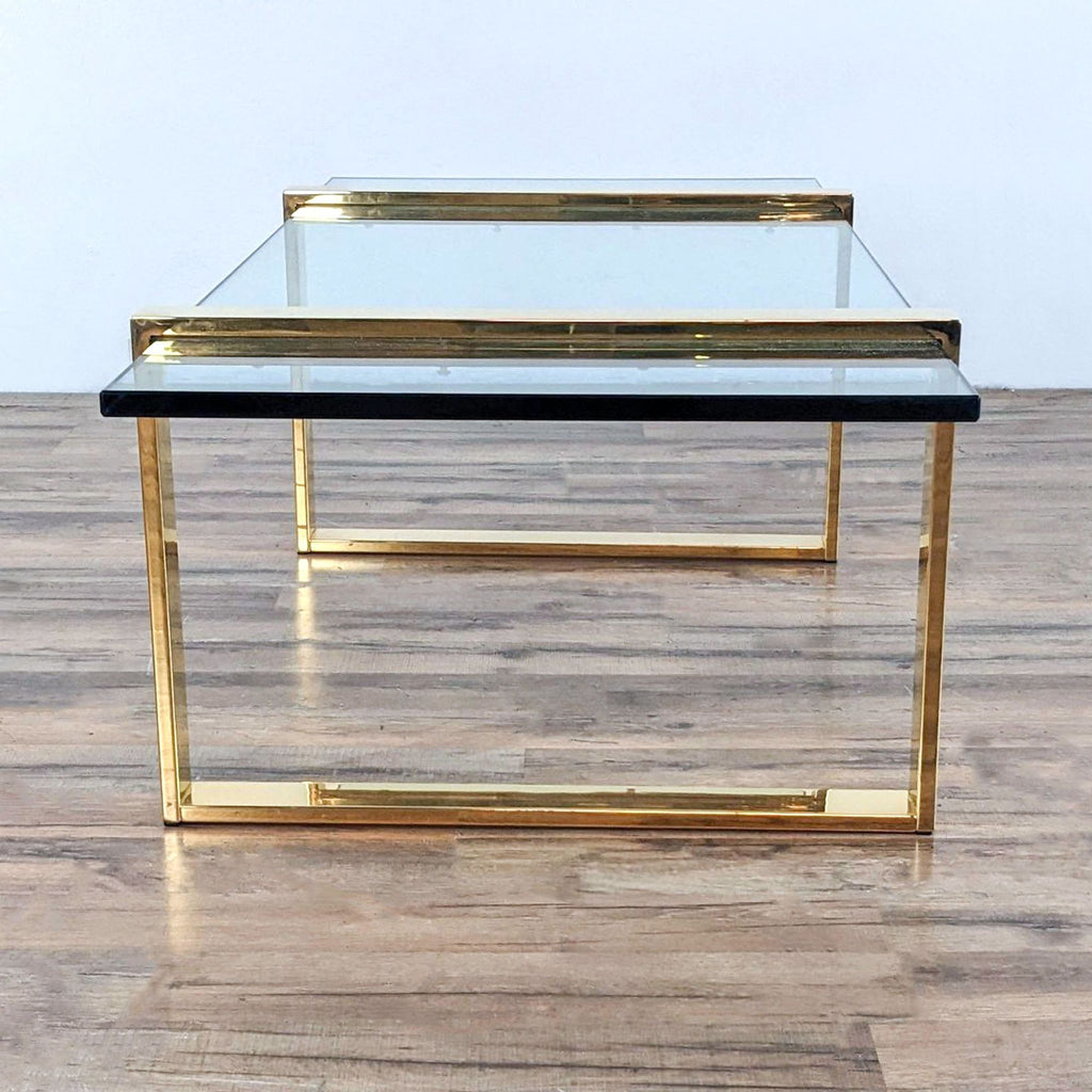 Brass Leg Coffee Table