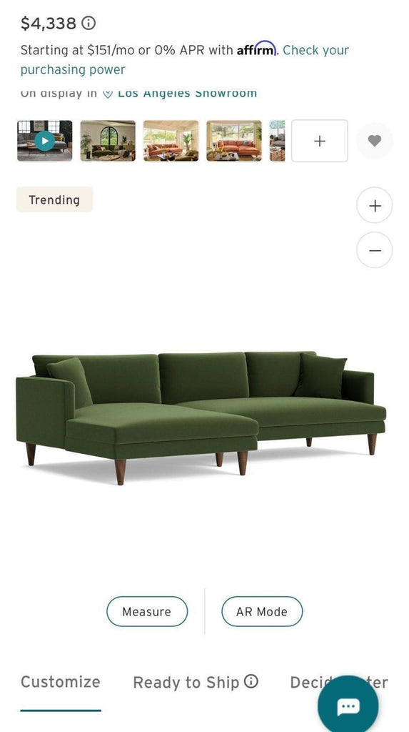 Joybird Lewis Sectional