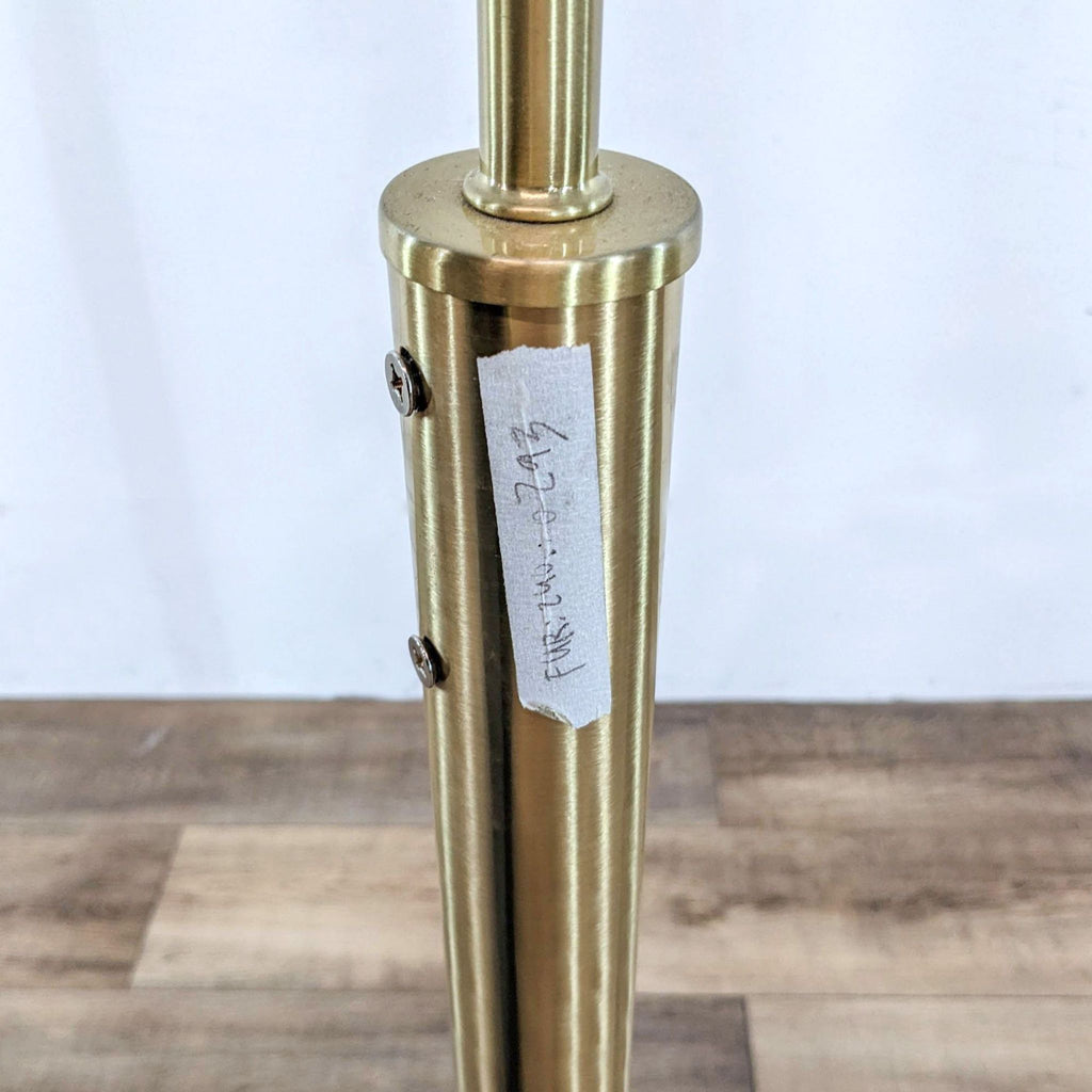 Brushed Brass Look Arc Lamp