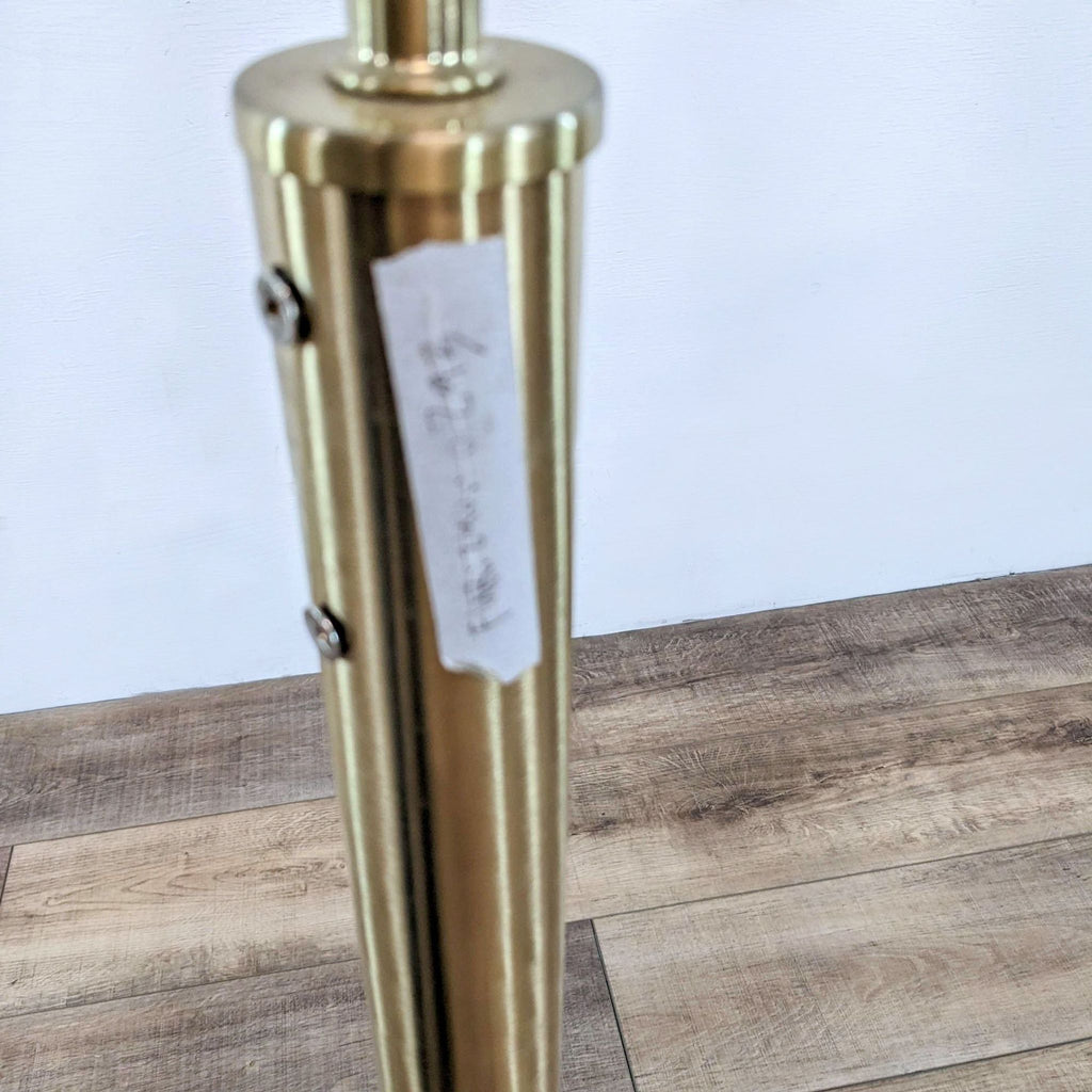 Brushed Brass Look Arc Lamp