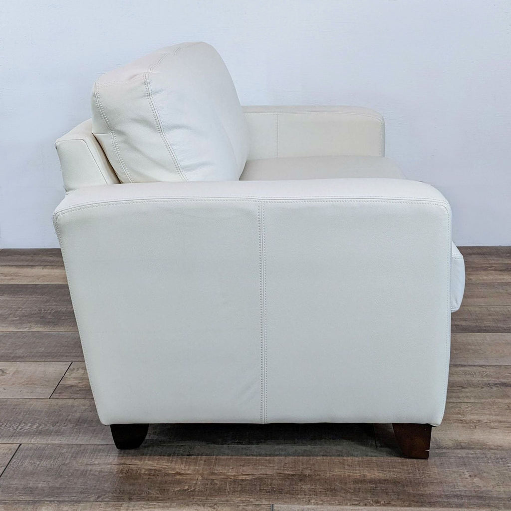 Canadian Brand Leather Loveseat