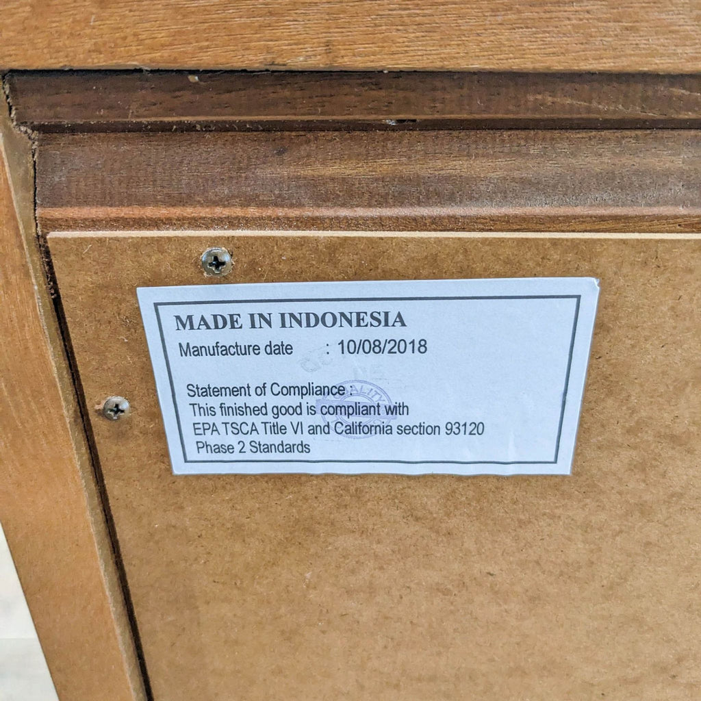 Alpine Furniture Flynn Chest