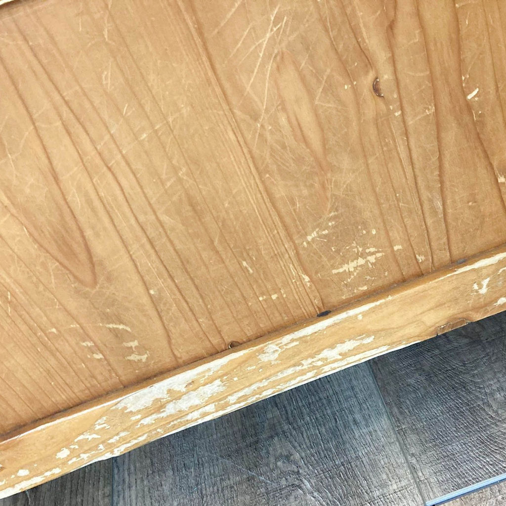 Vintage Pottery Barn Two Drawer Coffee Table